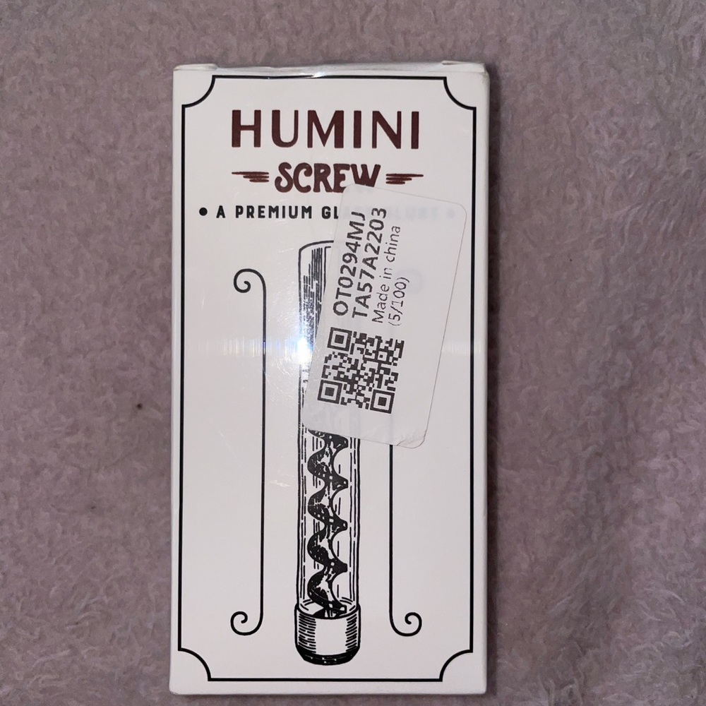 Mini glass blunt (glunt) rose gold